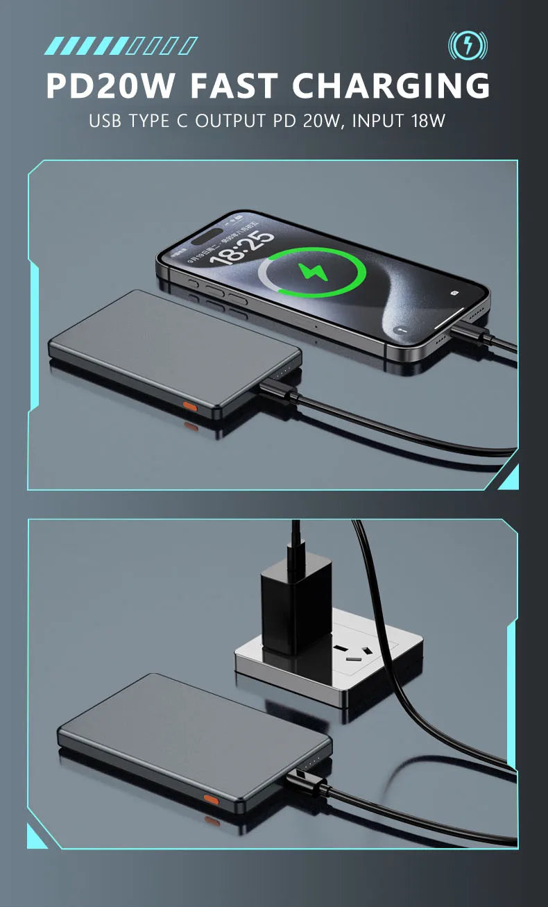Batería Magnética Portátil para Telefono