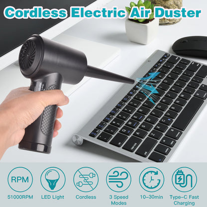 Soplador de Aire Portátil para Teclados y PC